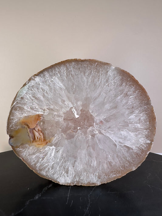 Agaat schijf - 15 cm