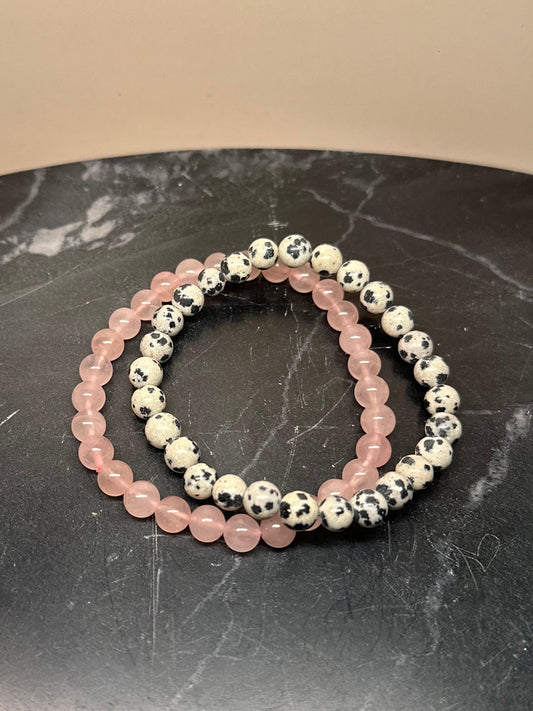 Zelfliefde & Vreugde armbanden set