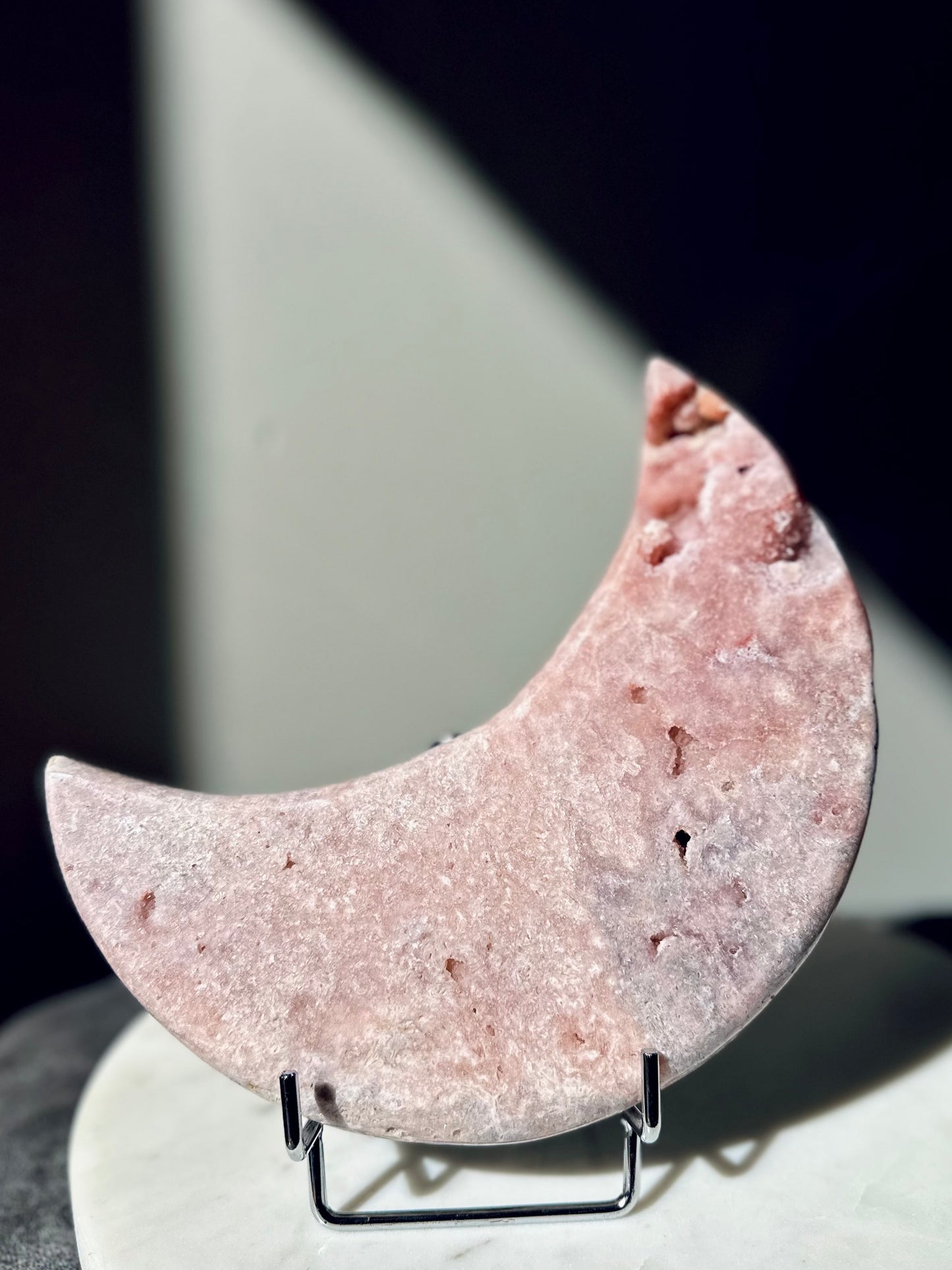 Roze amethist maan - 27004